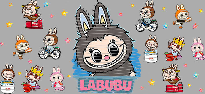 16oz Labubu-LB-80